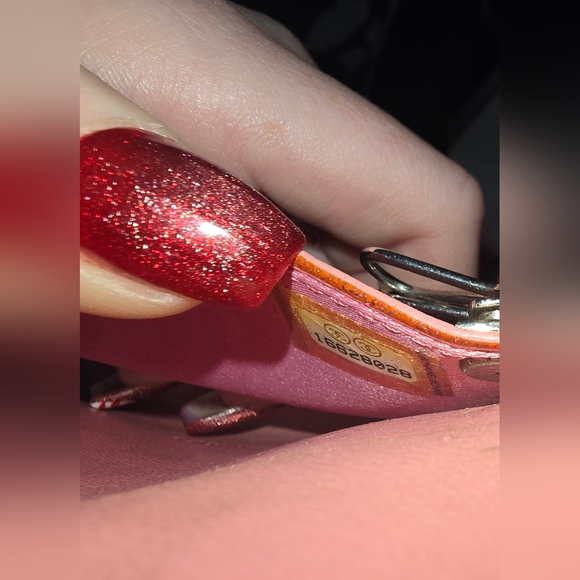 Chanel Camilla Pink With Silver Hardware 6 Ring Key Holder (EUC)(RARE)(16628028) - Picture 9 of 11